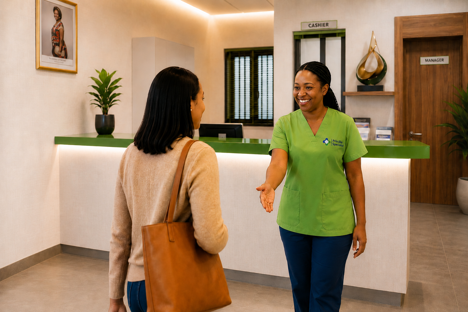 Priscilla Specialist Hospital team